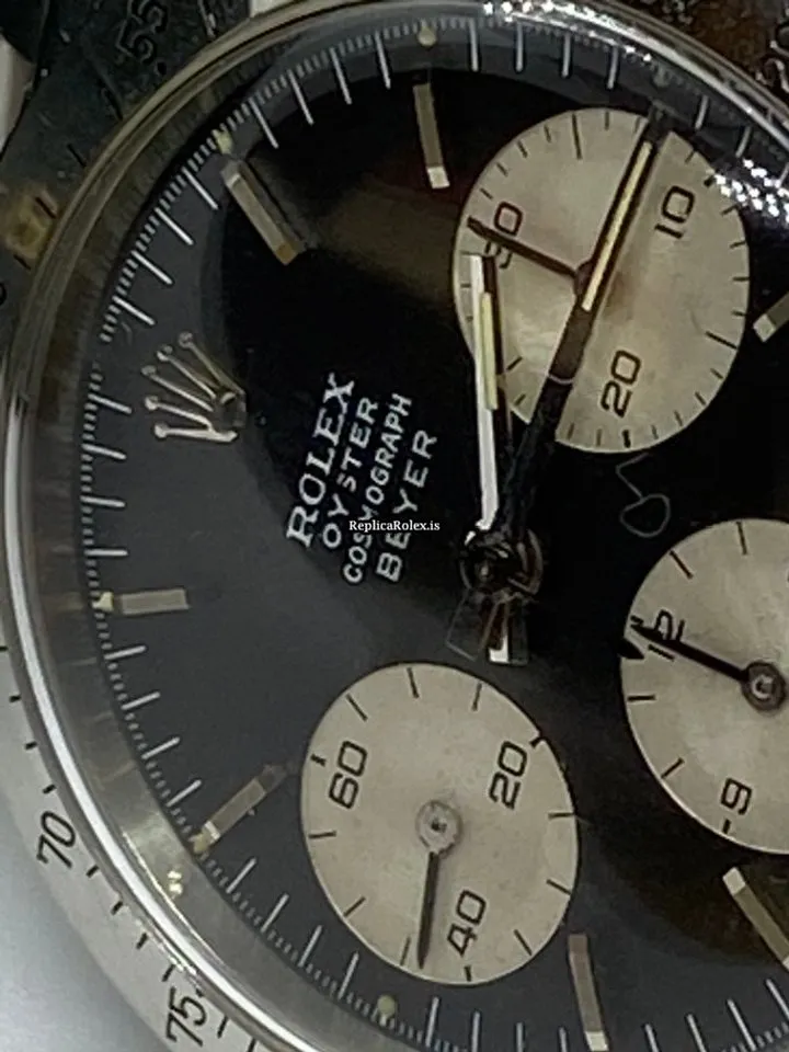 Stylish Replica Rolex Daytona 6265 Caliber 727 Manual Winding Movement 37mm Steel Case Mens/unisex Watch - Image 12