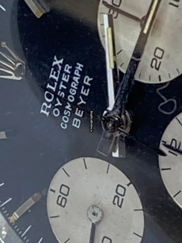 Stylish Replica Rolex Daytona 6265 Caliber 727 Manual Winding Movement 37mm Steel Case Mens/unisex Watch - Image 2