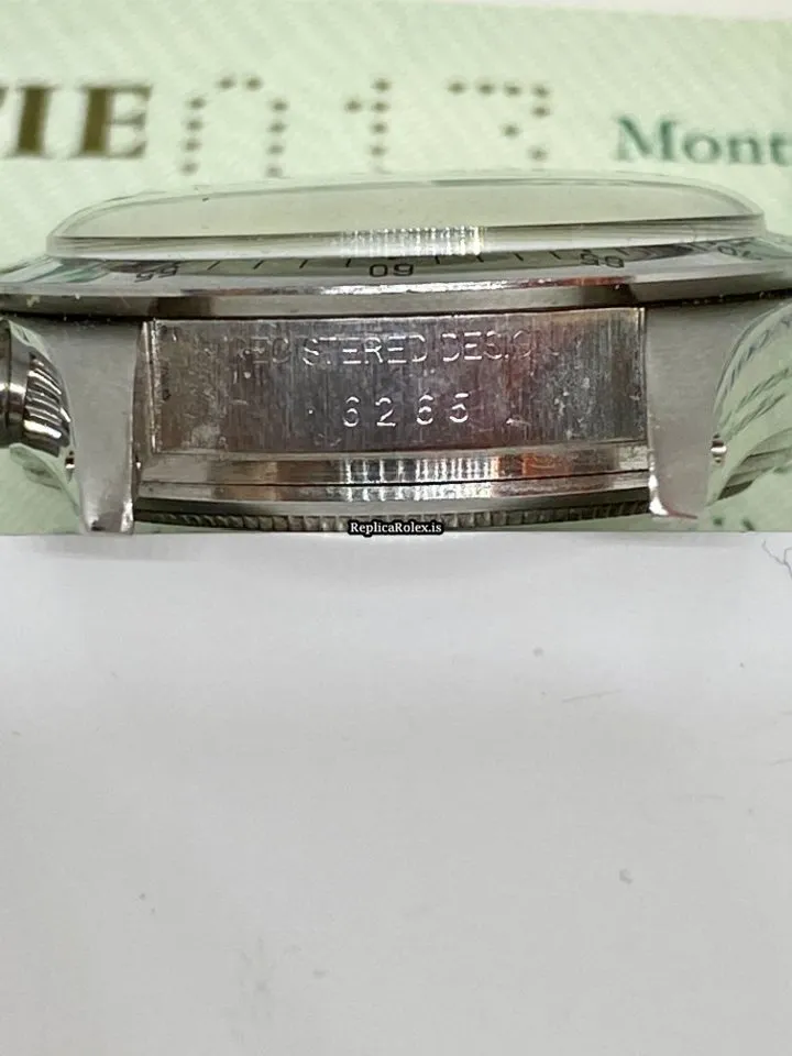 Stylish Replica Rolex Daytona 6265 Caliber 727 Manual Winding Movement 37mm Steel Case Mens/unisex Watch - Image 7