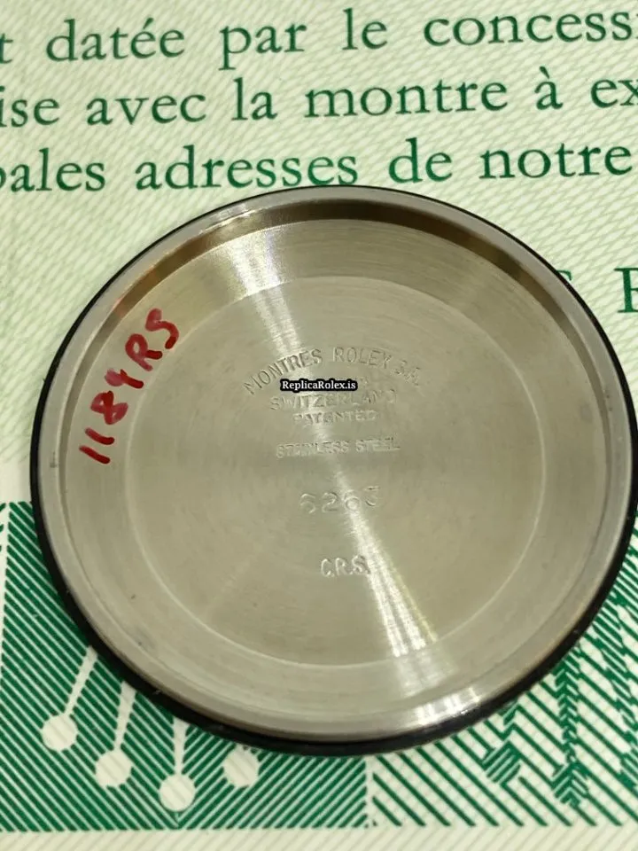 Stylish Replica Rolex Daytona 6265 Caliber 727 Manual Winding Movement 37mm Steel Case Mens/unisex Watch - Image 9