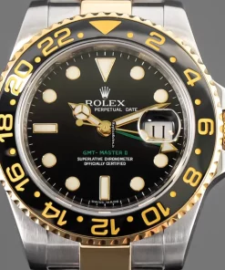 Incredible Clone Rolex Gmt-master II 116713ln Caliber 3186 Automatic Movement 40mm Gold/steel Case Mens/unisex Watch