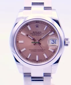 Suitable Replica Rolex Lady-datejust 178240 Caliber 2235 Automatic Movement 31mm Steel Case Womens Watch