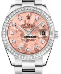 Stylish Fake Rolex Lady-datejust 179384 Caliber 2235 Automatic Movement 26mm Steel Case Womens Watch