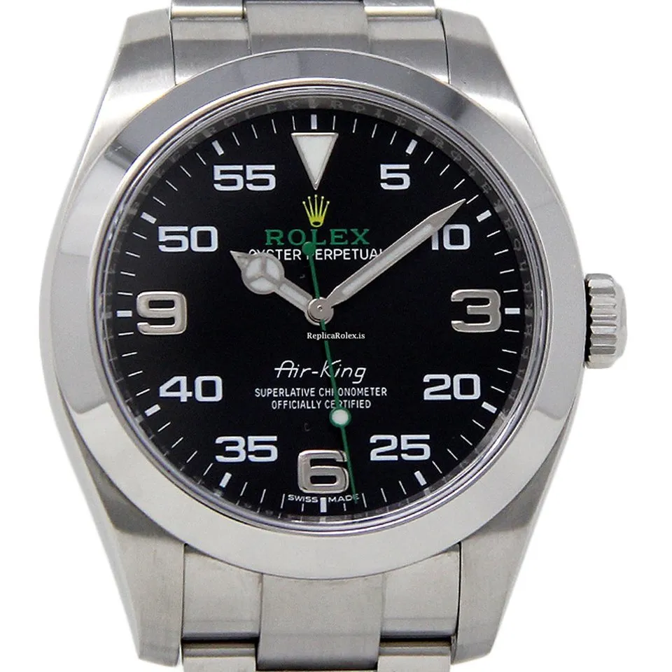High-end Fake Rolex Air King 116900 Caliber 3131 Automatic Movement 40mm Steel Case Mens/unisex Watch