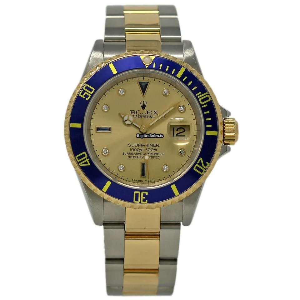 Fine Clone Rolex Submariner Date 16613 Automatic Movement 40mm Steel Case Mens/unisex Watch - Image 2