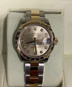 Attractive Replica Rolex Datejust 278343rbr Caliber 2236 Automatic Movement 31mm Gold/steel Case Womens Watch