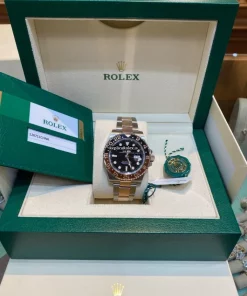 Perfect Copy Rolex Gmt-master II 126711chnr Caliber 3285 Automatic Movement 40mm Gold/steel Case Mens/unisex Watch