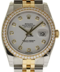 Exquisite Fake Rolex Datejust 116243 Caliber 3135 Automatic Movement 36mm Steel Case Mens/unisex Watch