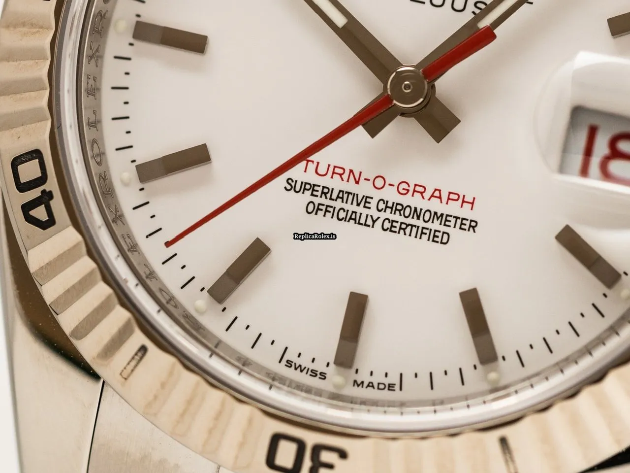 Swiss Copy Rolex Datejust Turn-o-graph 116264 Cosc Automatic Movement 36mm Steel Case Mens/unisex Watch - Image 2