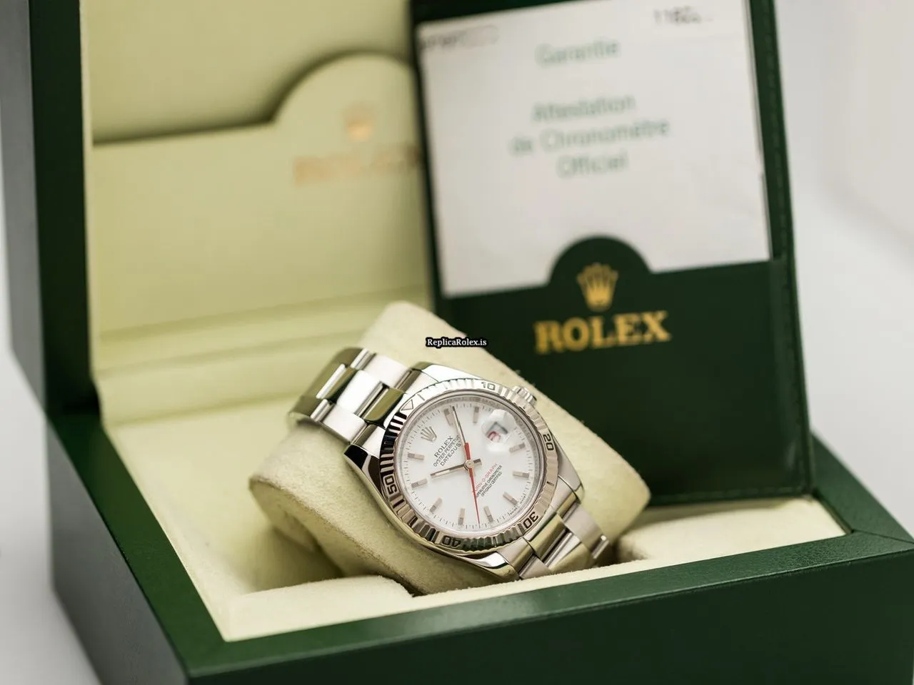 Swiss Copy Rolex Datejust Turn-o-graph 116264 Cosc Automatic Movement 36mm Steel Case Mens/unisex Watch - Image 7