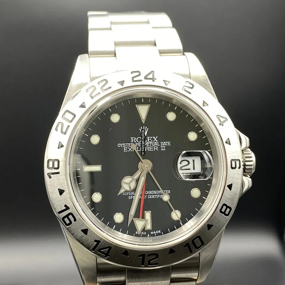 Attractive Knockoff Rolex Explorer II 16570 Caliber 3185 Automatic Movement 40mm Steel Case Mens/unisex Watch