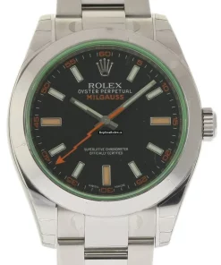 Aaa Fake Rolex Milgauss 116400 Caliber 3131 Automatic Movement 40mm Steel Case Mens/unisex Watch