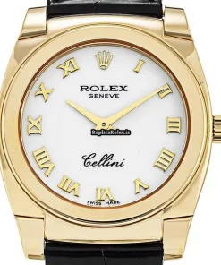 Superb Fakes Rolex Cellini 5310 Automatic Movement 26mm Yellow Gold Case Mens/unisex Watch
