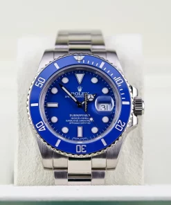 Luxury Replica Rolex Submariner Date 116619lb Caliber 3135 Automatic Movement 40mm White Gold Case Mens/unisex Watch