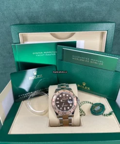 Amazing Fake Rolex Yacht-master 126621 Caliber 3235 Automatic Movement 40mm Gold/steel Case Mens/unisex Watch