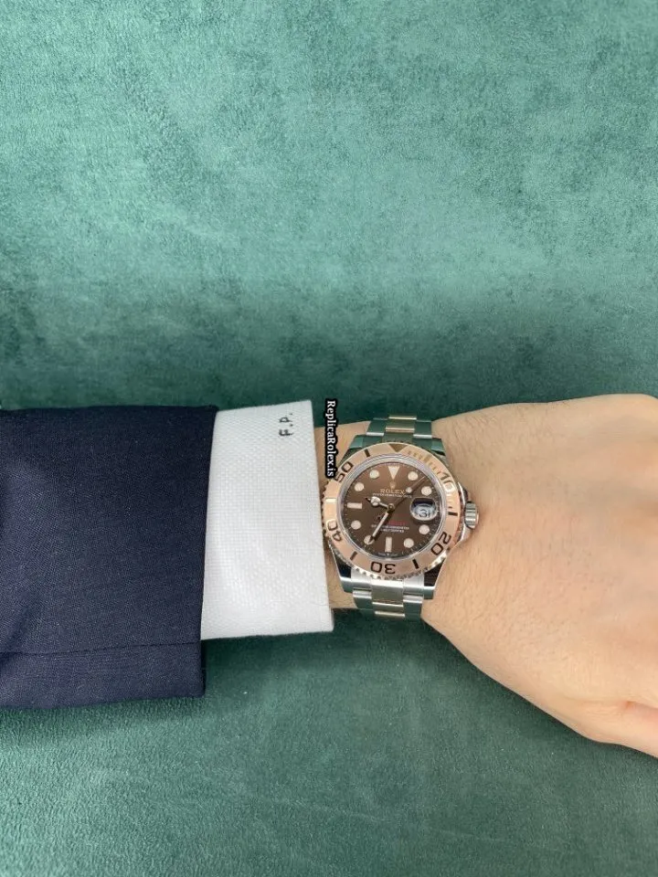 Amazing Fake Rolex Yacht-master 126621 Caliber 3235 Automatic Movement 40mm Gold/steel Case Mens/unisex Watch - Image 7