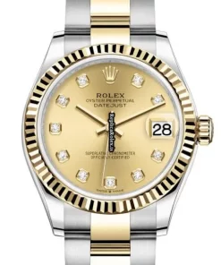 Wonderful Replica Rolex Datejust 278273 Automatic Movement 31mm Gold/steel Case Womens Watch
