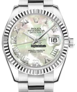 Trustworthy Fake Rolex Lady-datejust 179174 Caliber 2235 Automatic Movement 26mm Steel Case Womens Watch
