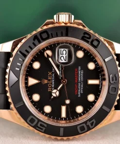 Unique Fake Rolex Yacht-master 40 116655 Caliber 3135 Automatic Movement 40mm Rose Gold Case Mens/unisex Watch