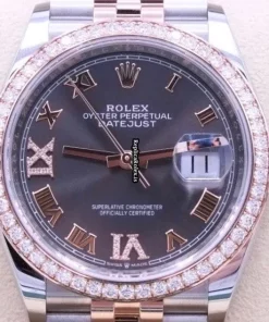Recommend Replica Rolex Datejust 126281rbr Automatic Movement 36mm Gold/steel Case Mens/unisex Watch