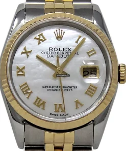 Incredible Replica Rolex Datejust 16233 Automatic Movement 36mm Steel Case Mens/unisex Watch