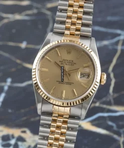 Lovely Replica Rolex Datejust 16233 Caliber 3135 Automatic Movement 36mm Gold/steel Case Mens/unisex Watch