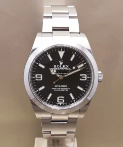 Superb Fake Rolex Explorer 214270 Caliber 3132 Automatic Movement 39mm Steel Case Mens/unisex Watch