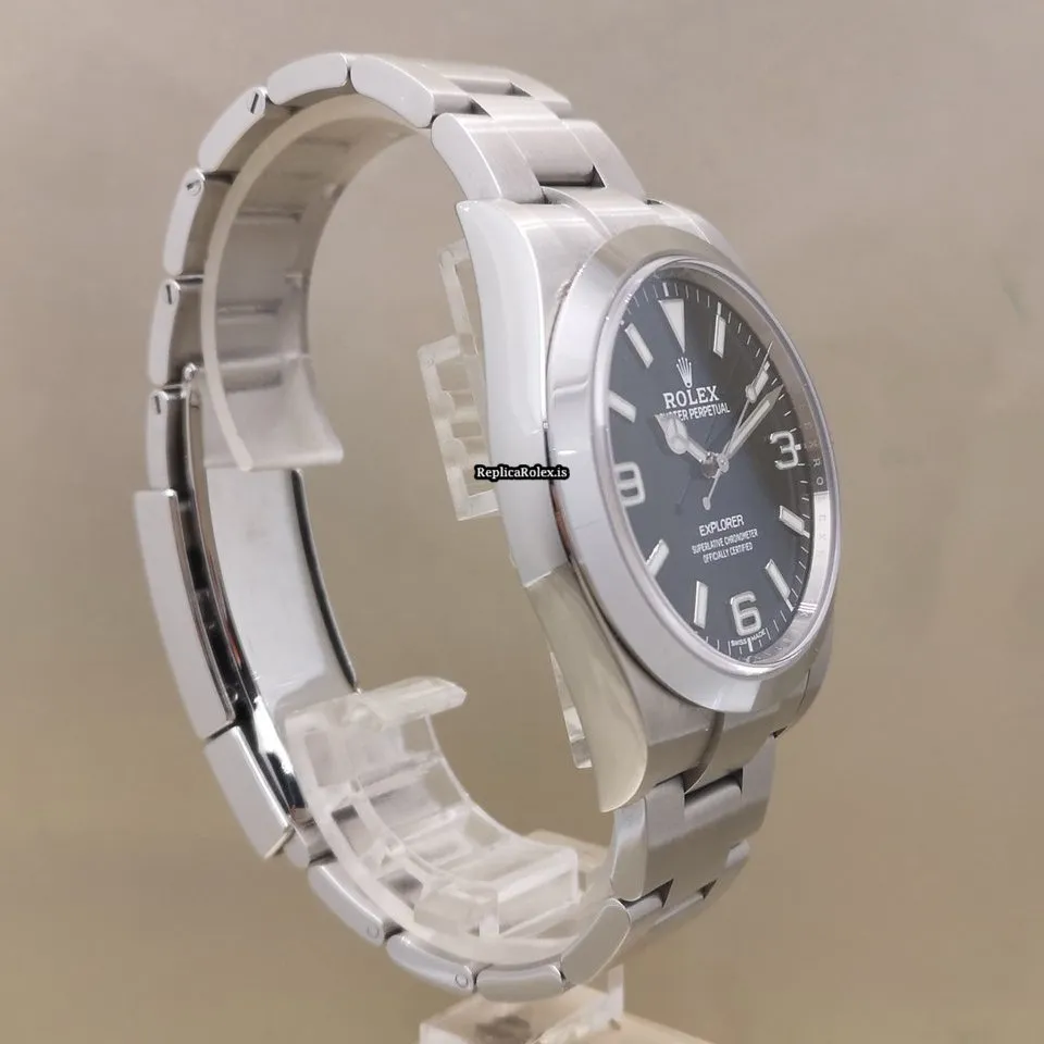 Superb Fake Rolex Explorer 214270 Caliber 3132 Automatic Movement 39mm Steel Case Mens/unisex Watch - Image 3