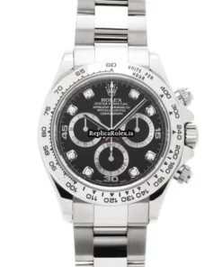 Affordable Replica Rolex Daytona 116509g Caliber 4130 Automatic Movement 40mm White Gold Case Watch