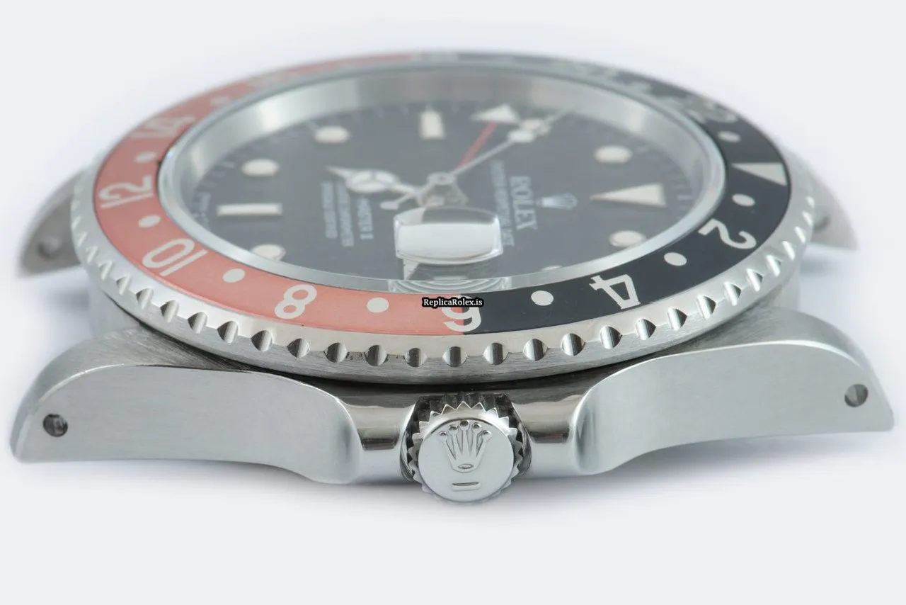 Wonderful Fake Rolex Gmt-master II 16760 Caliber 3085 Automatic Movement 40mm Steel Case Mens/unisex Watch - Image 3