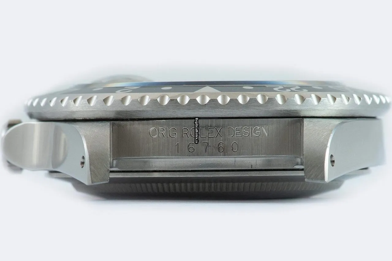 Wonderful Fake Rolex Gmt-master II 16760 Caliber 3085 Automatic Movement 40mm Steel Case Mens/unisex Watch - Image 7