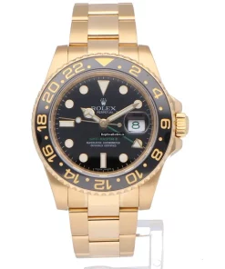 Incredible Fake Rolex Gmt-master II 116718ln Automatic Movement 40mm Yellow Gold Case Mens/unisex Watch