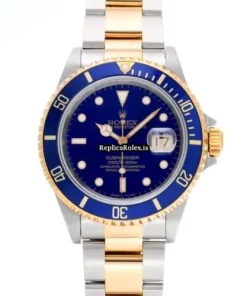 Fantastic Replica Rolex Submariner Date 16613 Caliber 3135 Automatic Movement 40mm Steel Case Watch