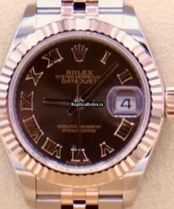 Terrific Imitation Rolex Lady-datejust 279171 Automatic Movement 28mm Gold/steel Case Womens Watch