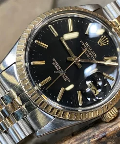 Reliable Fakes Rolex Oyster Perpetual Date 15053 Caliber 3035 Automatic Movement 34mm Gold/steel Case Mens/unisex Watch