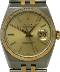 Defect Replica Rolex Datejust Oysterquartz 17013 Quartz Movement 36mm Steel Case Mens/unisex Watch