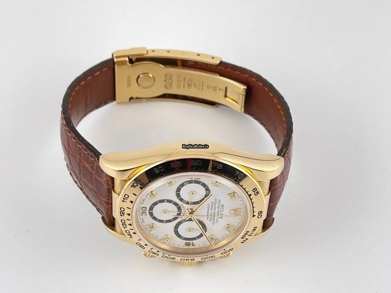 Marvellous Copy Rolex Daytona 16518 Caliber 4030 Automatic Movement 40mm Yellow Gold Case Mens/unisex Watch - Image 5