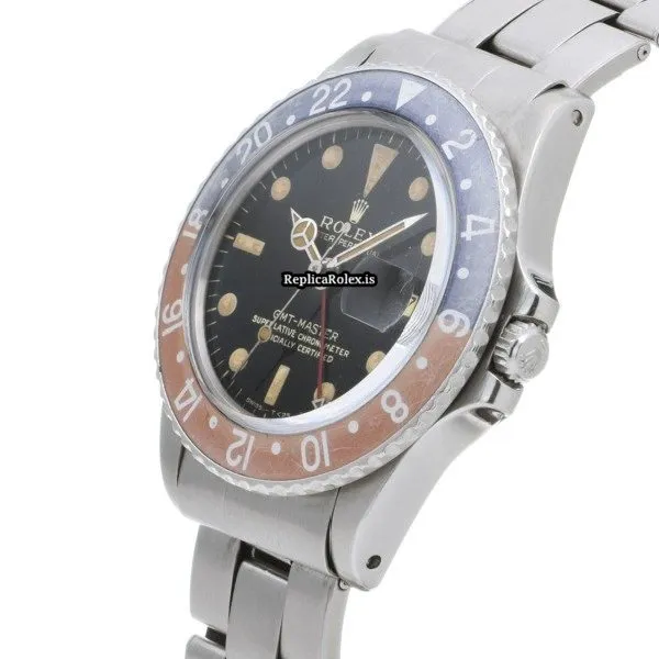 Great Replica Rolex Gmt-master 1675 Caliber 1560 Automatic Movement 40mm Steel Case Watch - Image 2