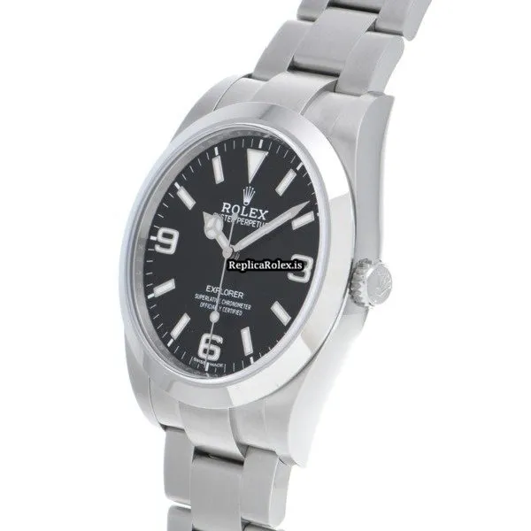 Quality Replica Rolex Explorer 214270 Caliber 3132 Automatic Movement 39mm Steel Case Watch - Image 2