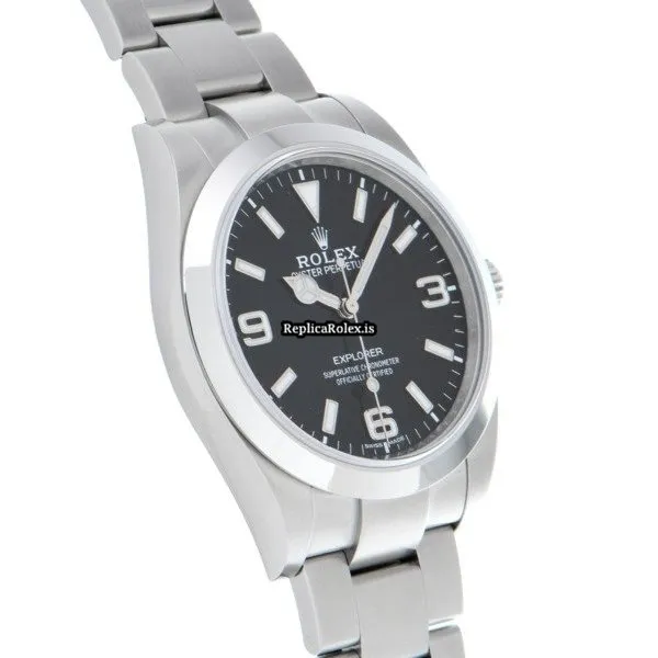 Quality Replica Rolex Explorer 214270 Caliber 3132 Automatic Movement 39mm Steel Case Watch - Image 3
