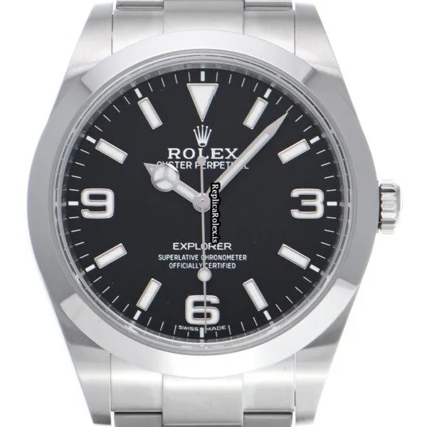 Quality Replica Rolex Explorer 214270 Caliber 3132 Automatic Movement 39mm Steel Case Watch - Image 6