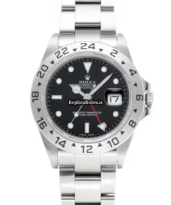 Amazing Fakes Rolex Explorer II 16570 Caliber 3185 Automatic Movement 40mm Steel Case Watch