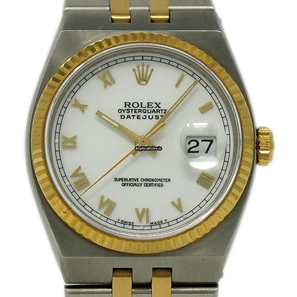 Amazing Fake Rolex Datejust Oysterquartz 17013 Quartz Movement 36mm Steel Case Mens/unisex Watch
