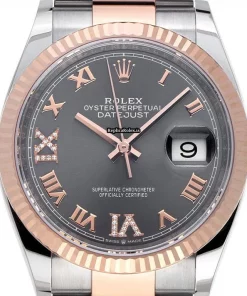 Unique Fake Rolex Datejust 126231 Caliber 3235 Automatic Movement 36mm Gold/steel Case Mens/unisex Watch