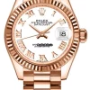 Best Replicas Rolex Lady-datejust 279175 Automatic Movement 28mm Rose Gold Case Womens Watch