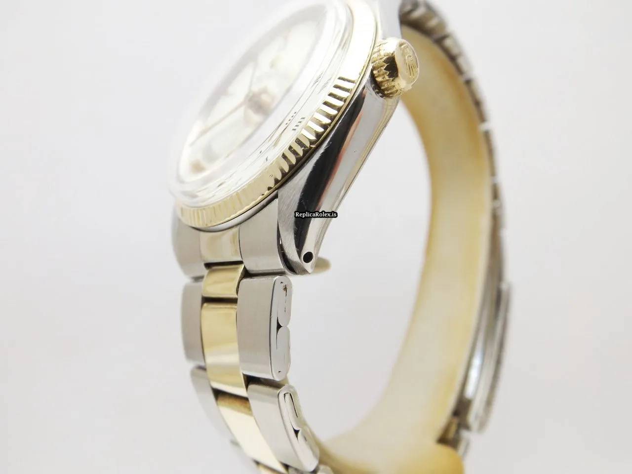 Lovely Replica Rolex Oyster Perpetual 34 1005 Caliber 1570 Automatic Movement 34mm Gold/steel Case Mens/unisex Watch - Image 3