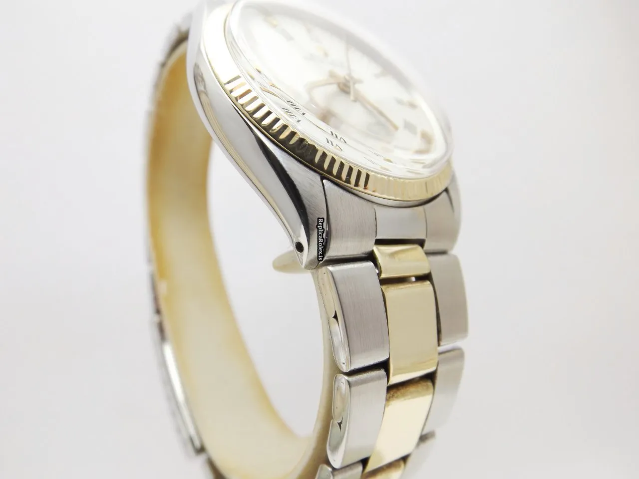 Lovely Replica Rolex Oyster Perpetual 34 1005 Caliber 1570 Automatic Movement 34mm Gold/steel Case Mens/unisex Watch - Image 4