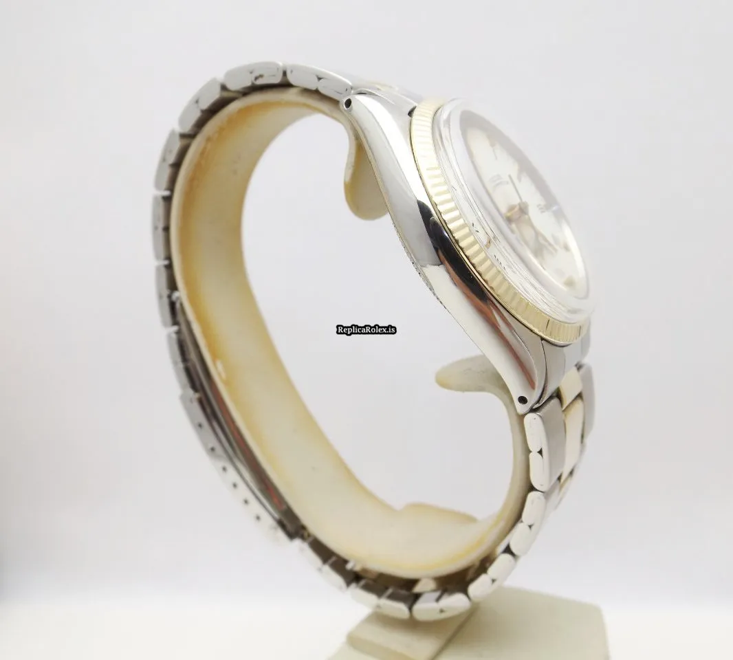 Lovely Replica Rolex Oyster Perpetual 34 1005 Caliber 1570 Automatic Movement 34mm Gold/steel Case Mens/unisex Watch - Image 6