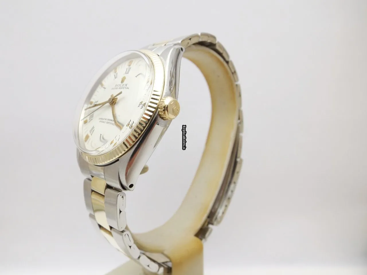 Lovely Replica Rolex Oyster Perpetual 34 1005 Caliber 1570 Automatic Movement 34mm Gold/steel Case Mens/unisex Watch - Image 7