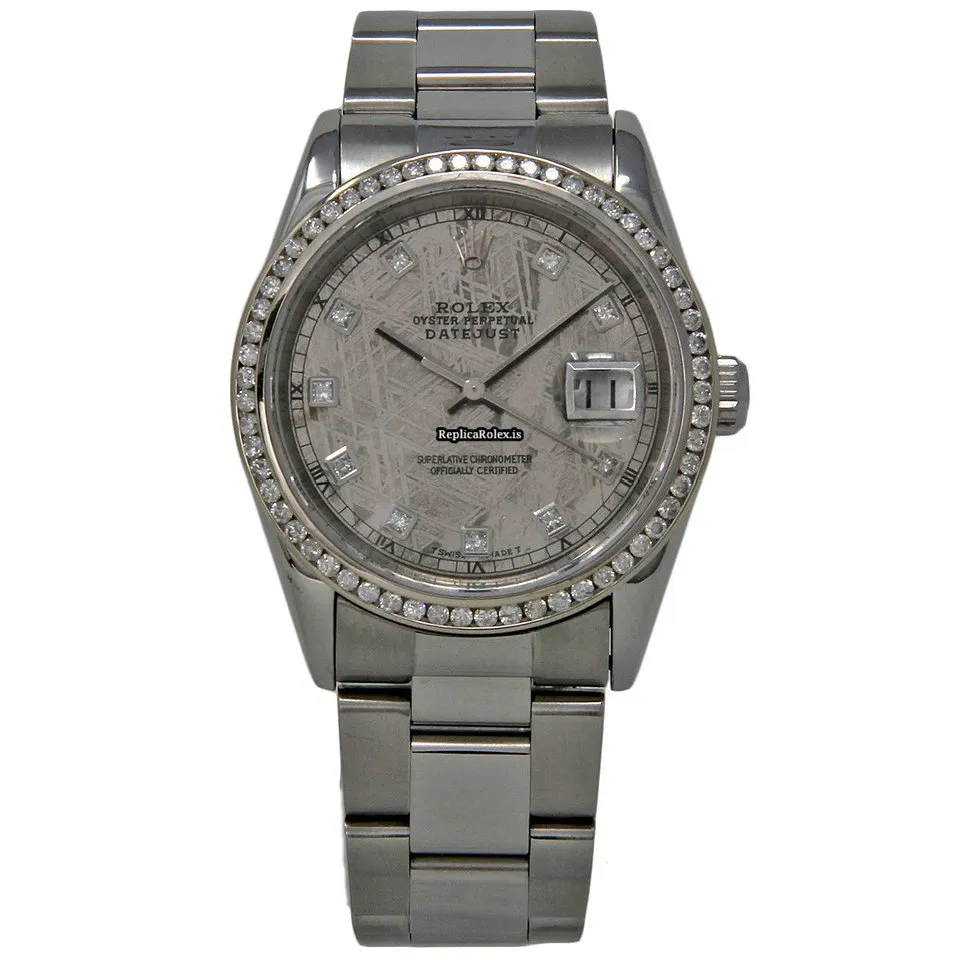 Affordable Fake Rolex Datejust 16200 Automatic Movement 36mm Steel Case Womens Watch - Image 2